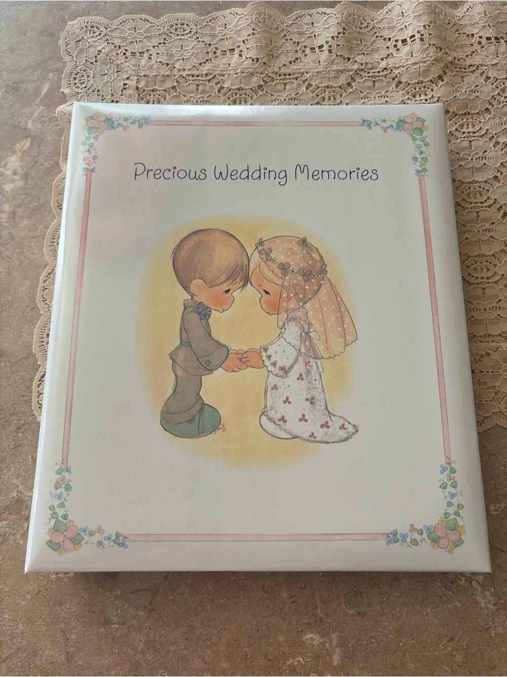 Vintage 1992 Precious Moments UNUSED Wedding Album Book